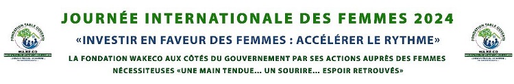 JOURNÉE INTERNATIONALE DES FEMMES